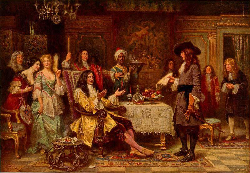 Jean Leon Gerome Ferris The Birth of Pennsylvania 1680 china oil painting image